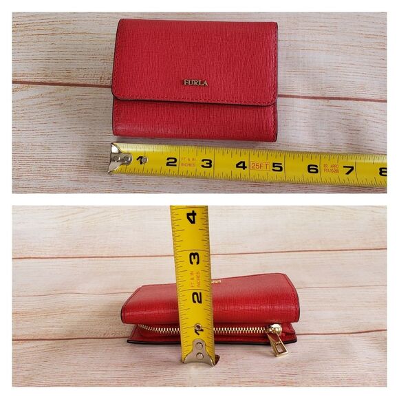 FURLA Saffiano Leather Compact Women's Wallet - Picture 11 of 12